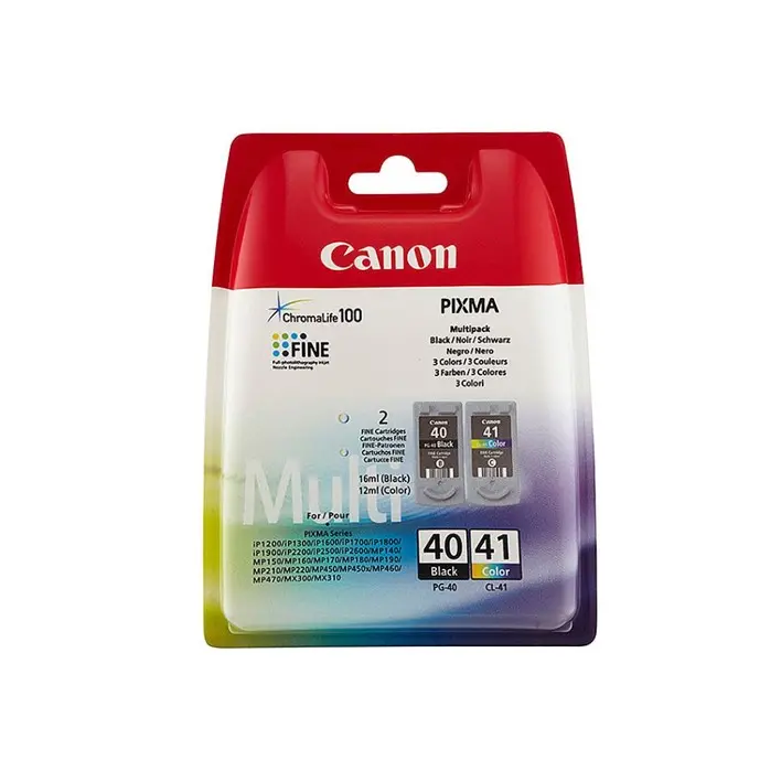 Pack Canon PG40 CL41 BKCMY
