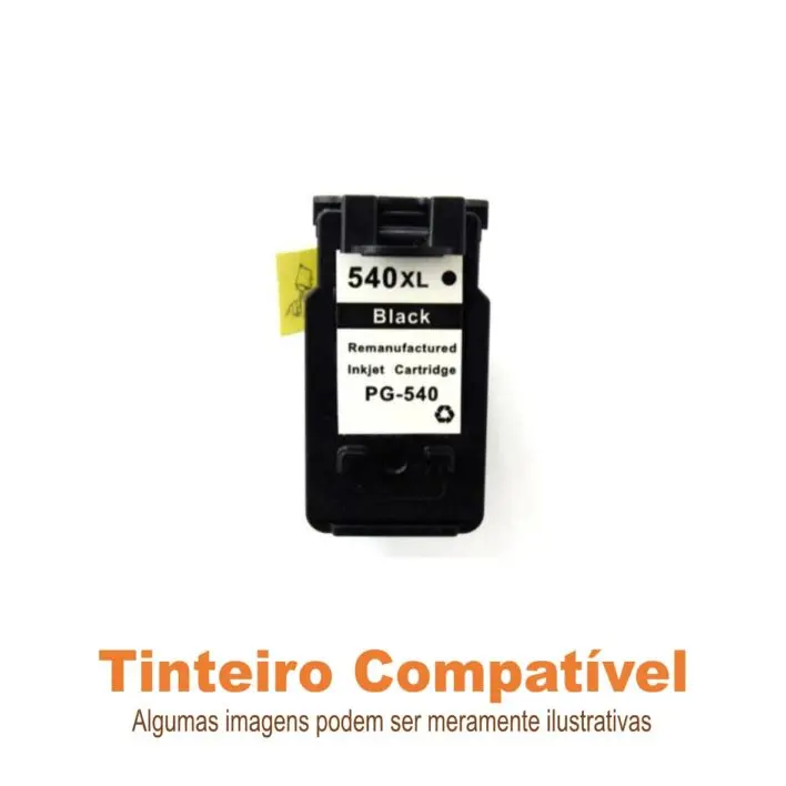 Tinteiro Canon PG540XL compatível