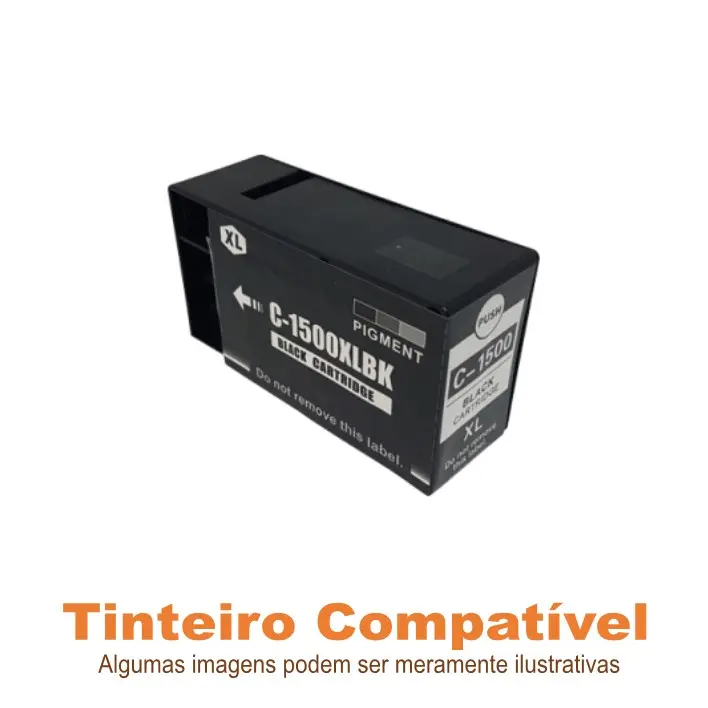 Tinteiro Canon PGI1500XLBK Black Compatível