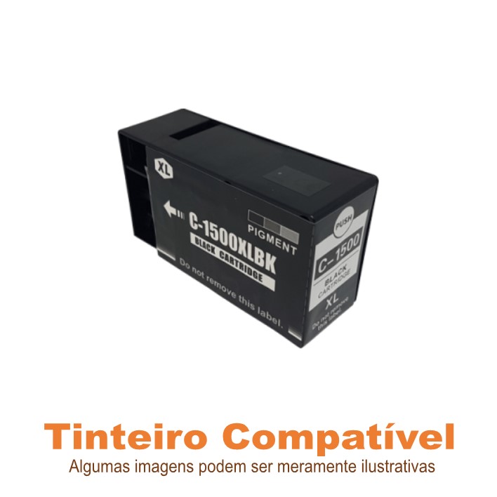 Tinteiro Canon PGI1500XLBK Black Compatível