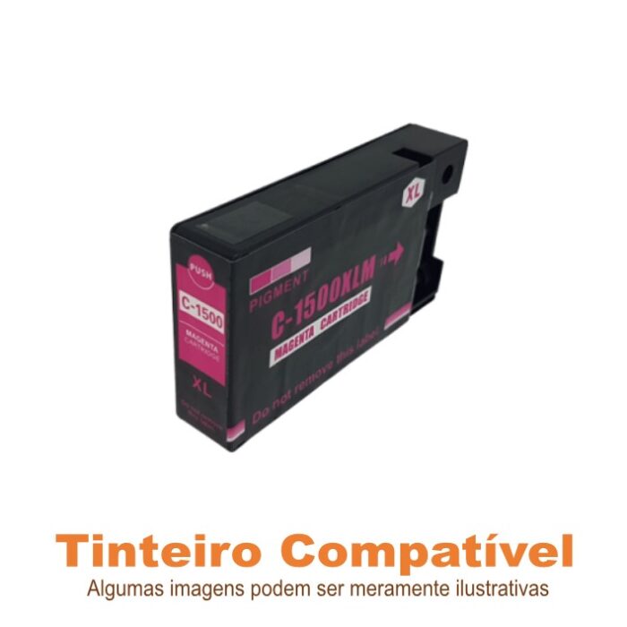 Tinteiro Canon PGI1500XLM Magenta Compatível