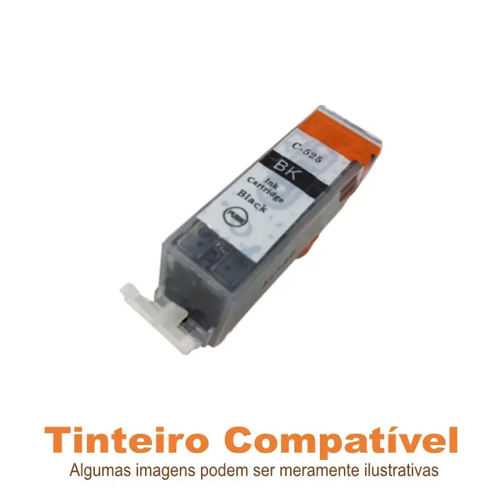 Tinteiro Canon PGI525BK Black Compatível