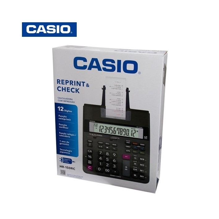 Få kontrol Banke søm Calculadora de Secretária Casio HR-150RCE • Smart Printer