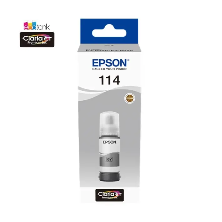 114 EcoTank Grey Ink Botle
