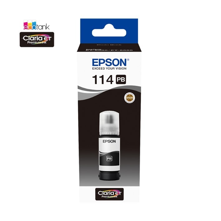114 EcoTank Photo Black Ink Botle