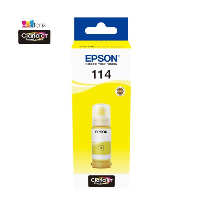 114 EcoTank Yellow Ink Botle