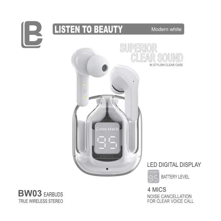 Liberte o Som da Beleza com os EarBuds Listen to Beauty BW03 TWS