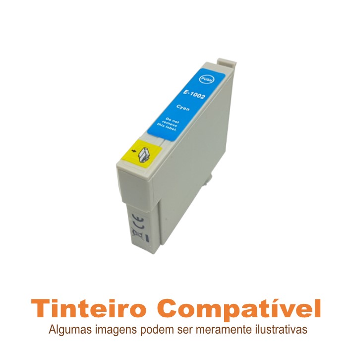 Tinteiro Epson T1002 Cyan Compatível