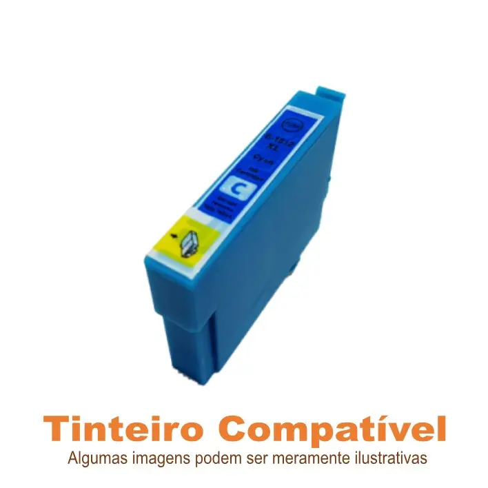 Tinteiro Epson 18XL Cyan T1812 Compatível
