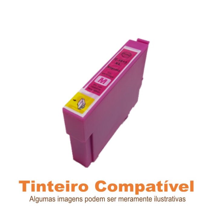 Tinteiro Epson 18XL Magenta T1813 Compatível