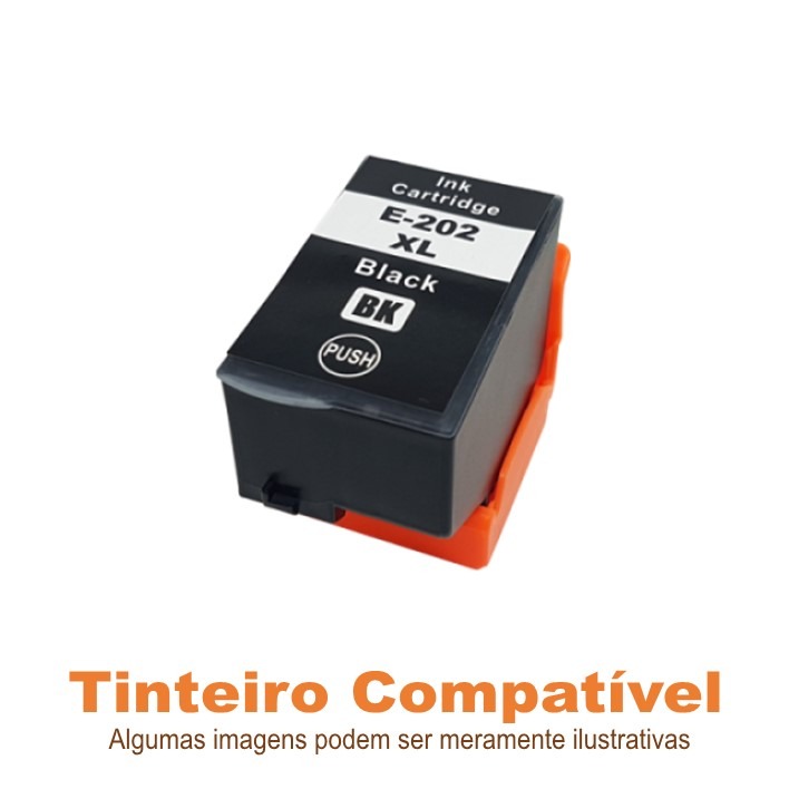 Epson 202XL Black T02G1 compatível
