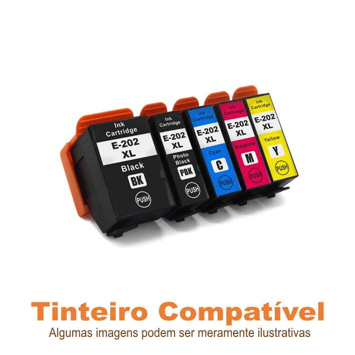 Pack Epson 202XL T02G7 compatíveis