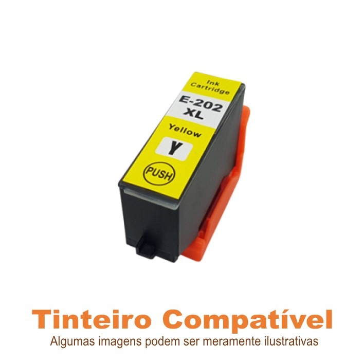 Epson 202XL Yellow T02H4 compatível