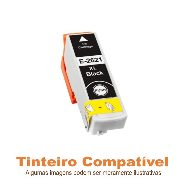 Tinteiro Compatível Epson 2621xl Black