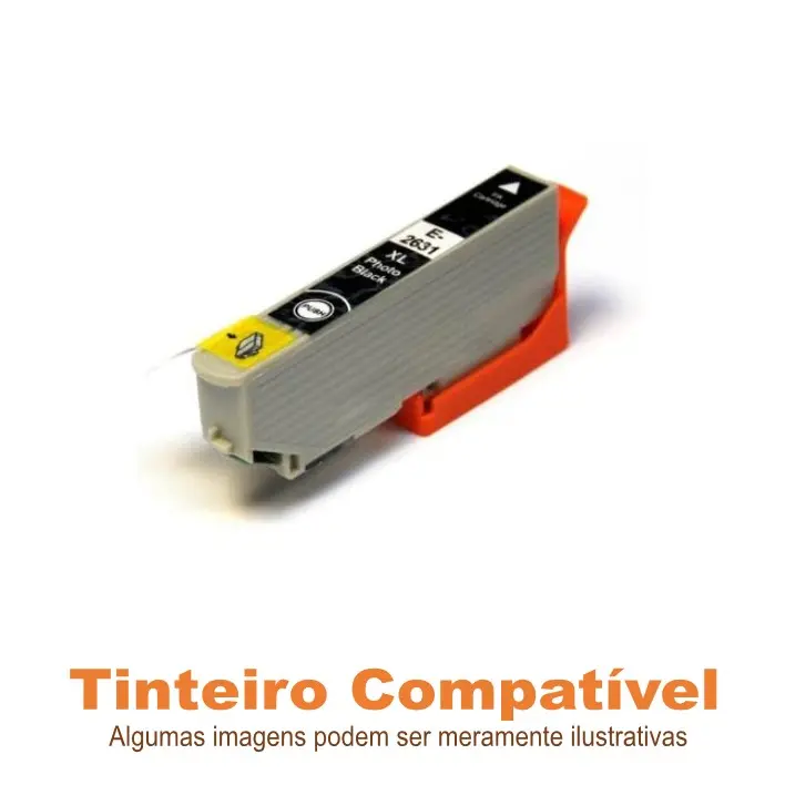 Tinteiro Compatível Epson 2631xl Photo Black