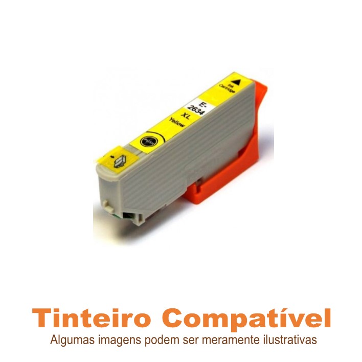 Tinteiro Compatível Epson 2634xl Yellow