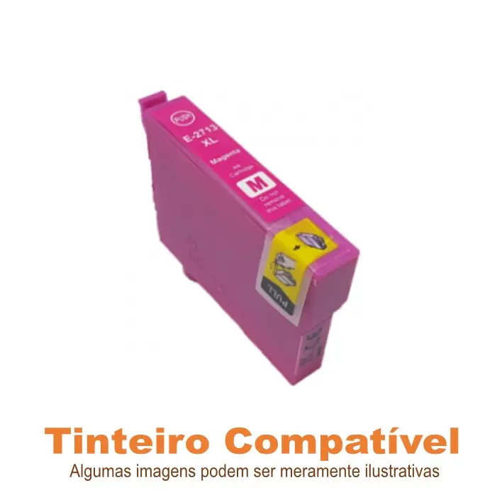Tinteiro Compatível Epson 27XL T2713XL Magenta