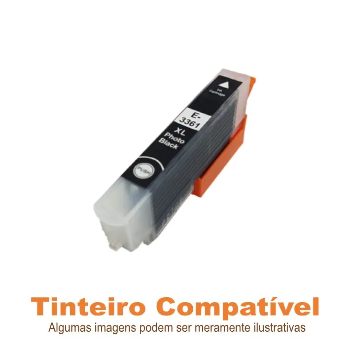 Tinteiro Compatível Epson T3361XL Black