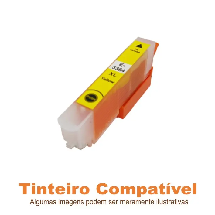 Tinteiro Compatível Epson T3364XL Yellow