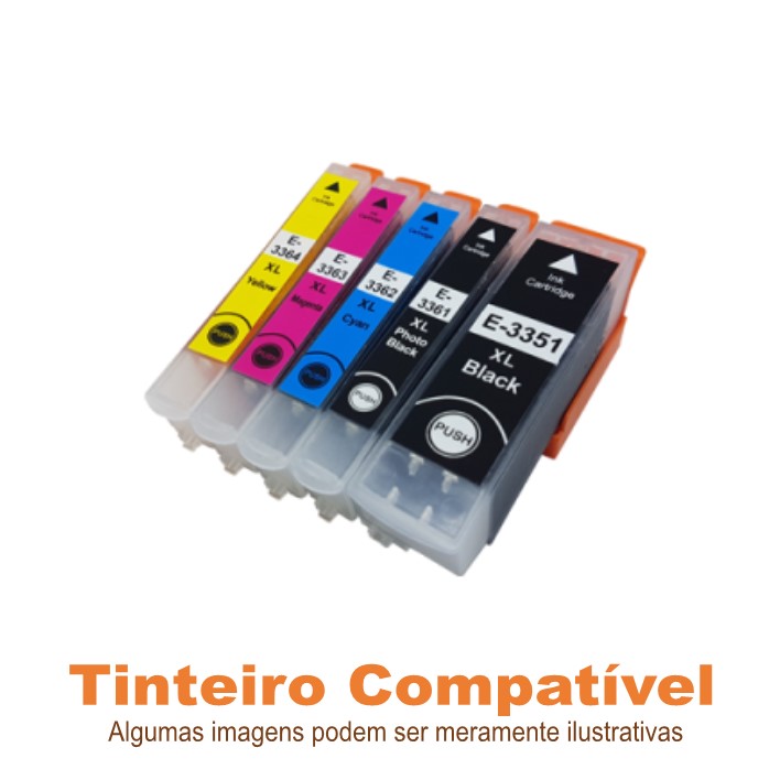 Multipack 5 colors Compatível Epson T33XL