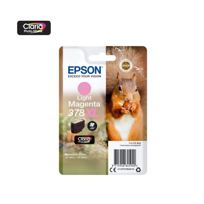 Epson 378XL Light Magenta T3796