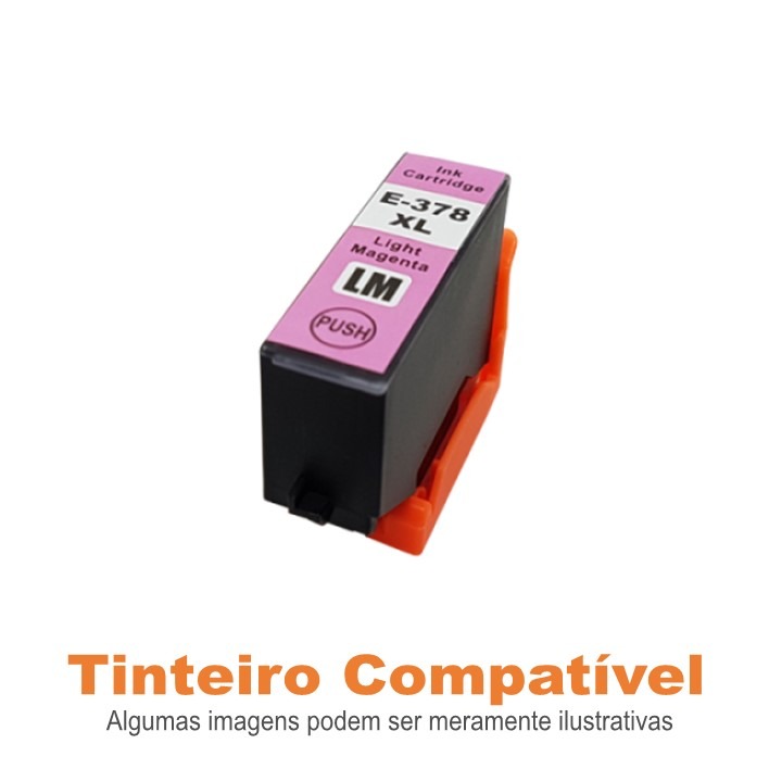 Epson 378XL Light Magenta T3796 Genérico