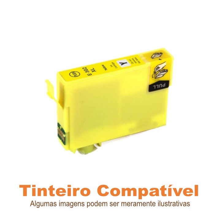 Tinteiro Compatível Epson T502XL Yellow