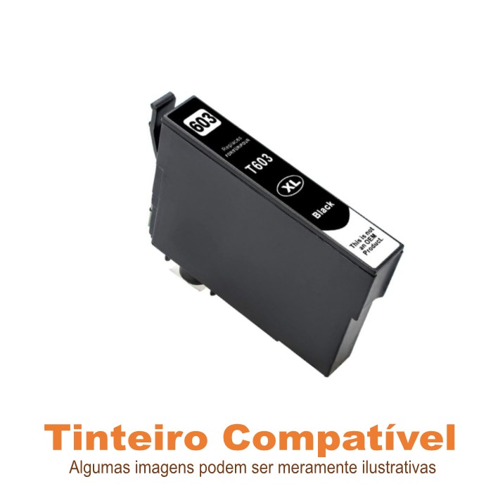 Tinteiro Genérico Epson T03A1 / T03U1 603XL Black