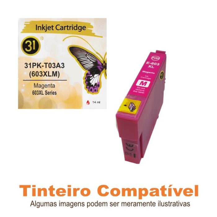 31PK-T03A3 Epson 603XLM L31 Genérico