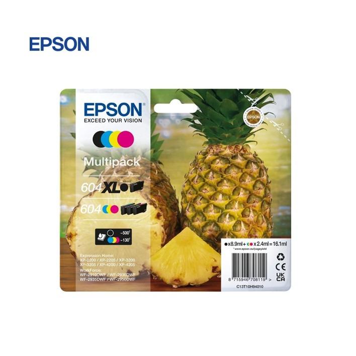 Epson 604XLBK-604CMY C13T10H94010