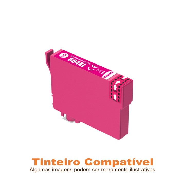Cartucho de tinta Magenta Epson 604XL Ananás compatível
