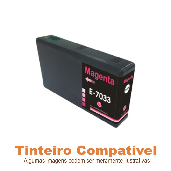 Epson 7033 Magenta 70L Compatível