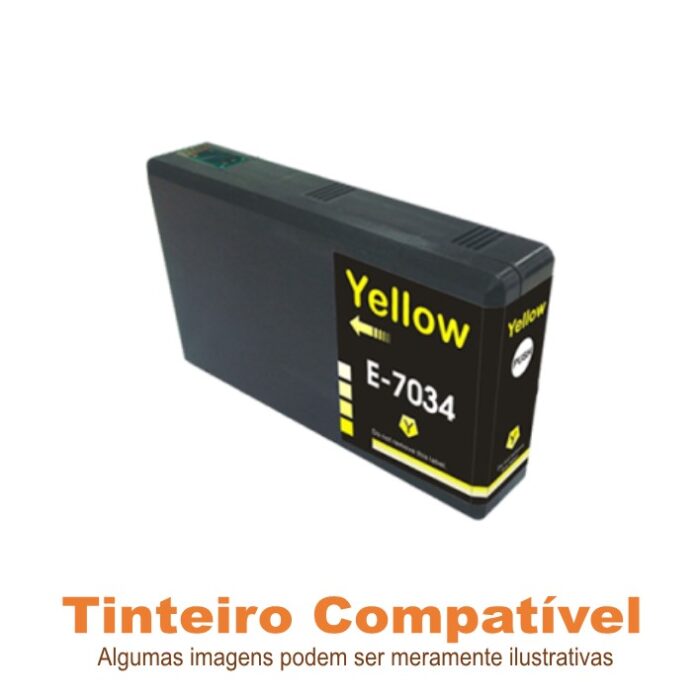 Epson 7034 Yellow 70L Compatível