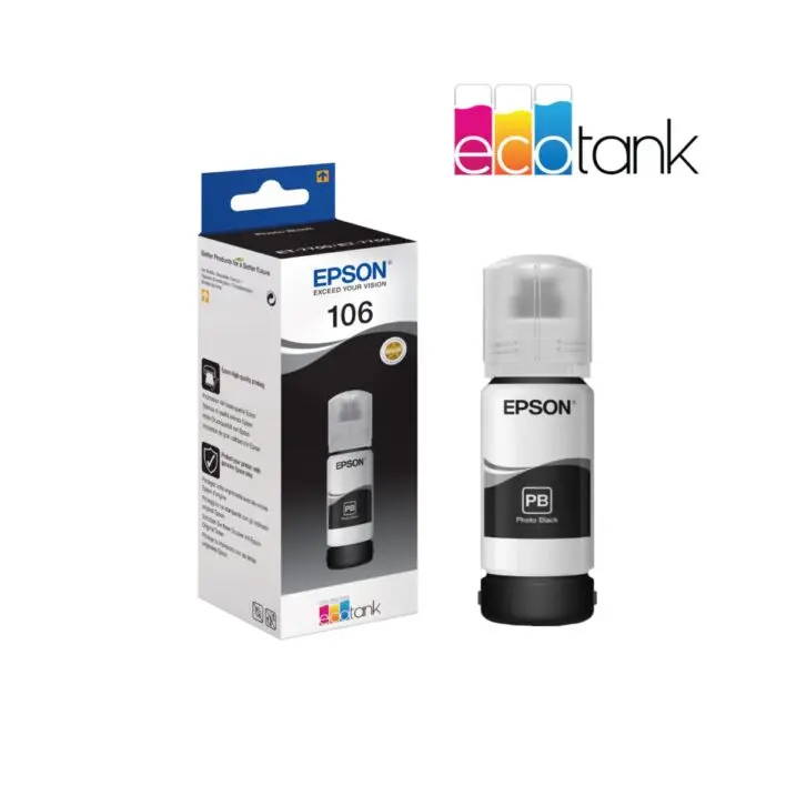 Epson EcoTank 106 Photo Black Ink Series