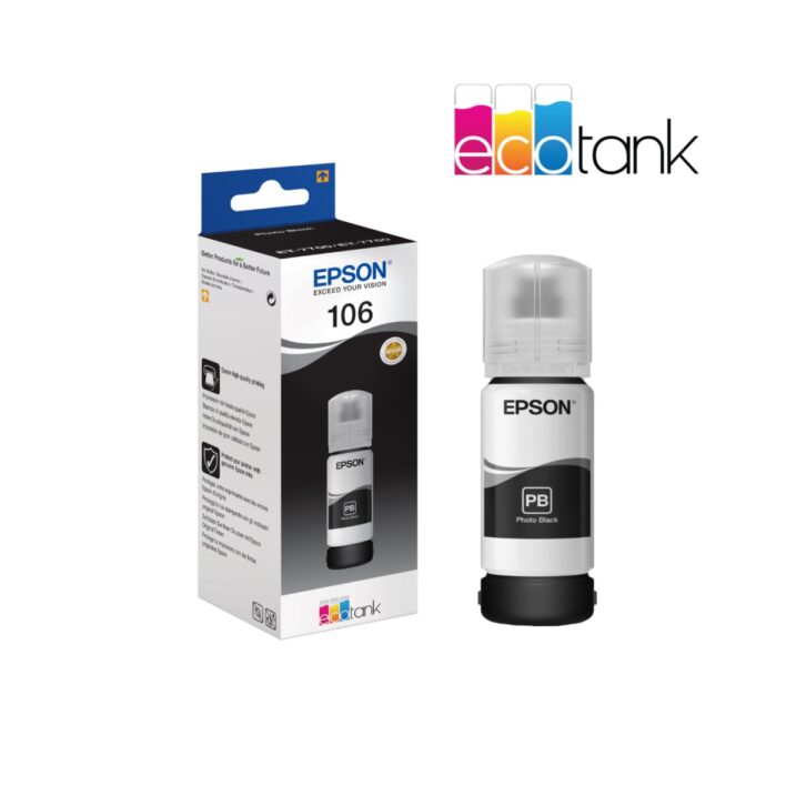 Epson EcoTank 106 Photo Black Ink Series