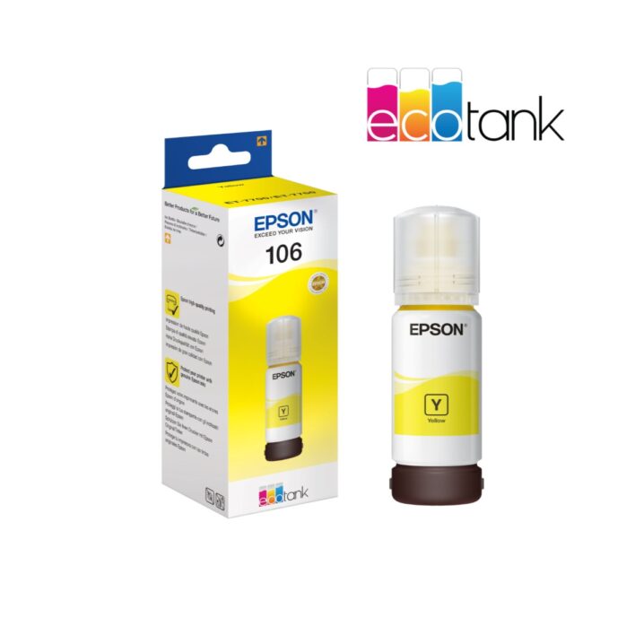 Epson EcoTank 106 Yellow Ink Series