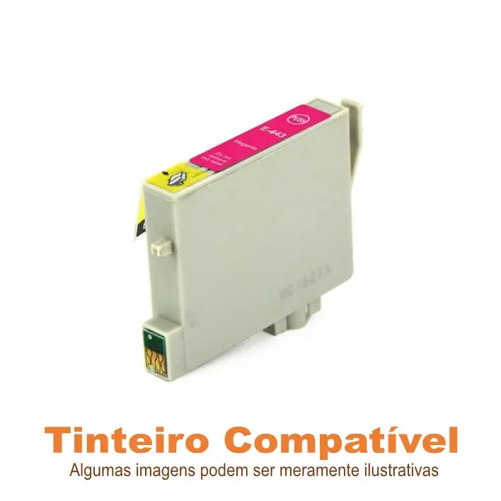 Tinteiro Epson T0443 Magenta Compatível