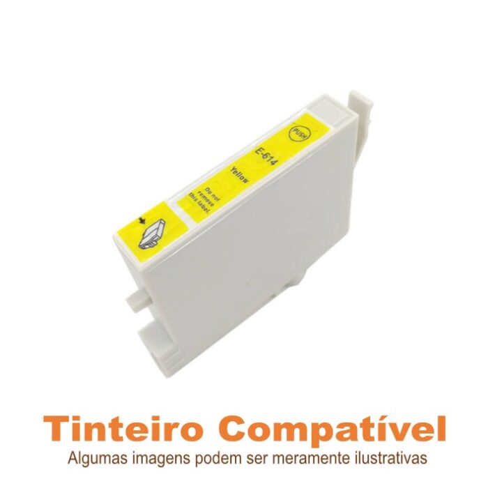 Tinteiro Compatível Epson T0614 Yellow