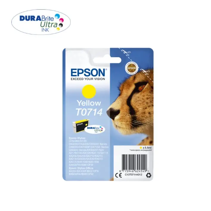 Tinteiro Epson T0714 Yellow