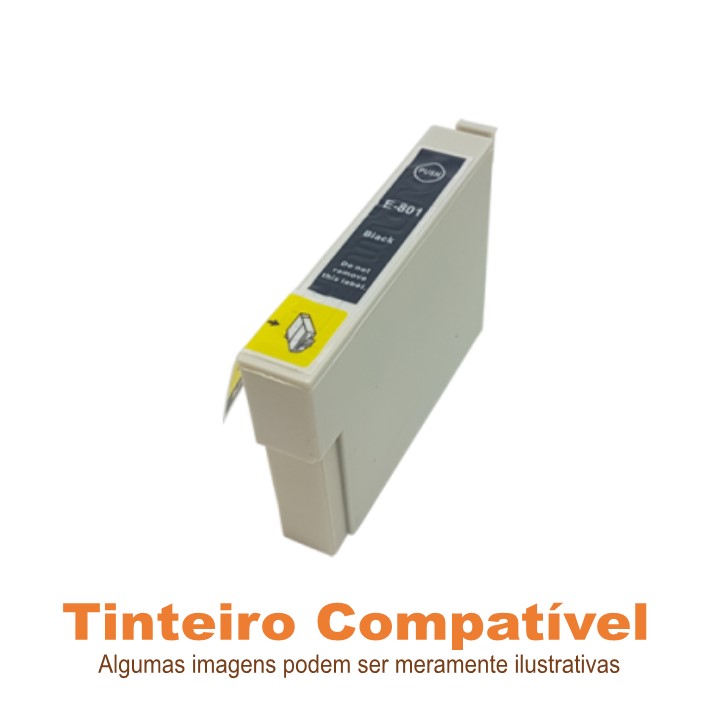 Epson T0801 ou T0791 Black Compatível