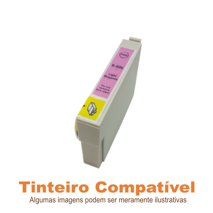 Epson T0806 ou T0796 Light Magenta Compatível