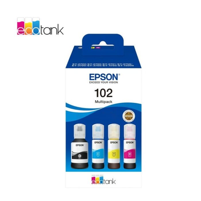 Pack Epson EcoTank 102 Ink Series