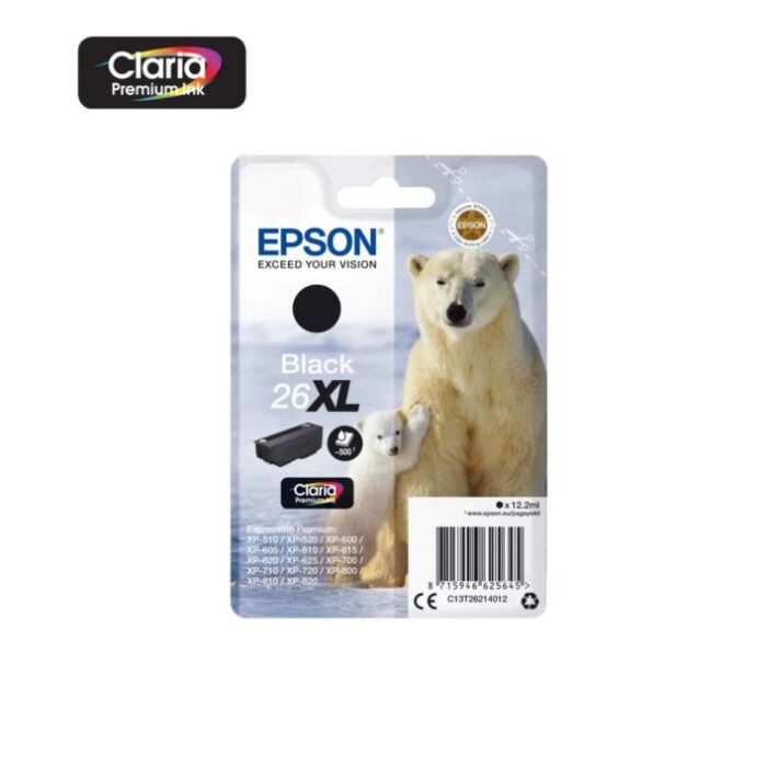 Tinteiro Epson 26xl preto
