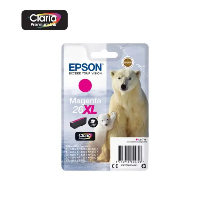 Tinteiro Epson 26xl magenta