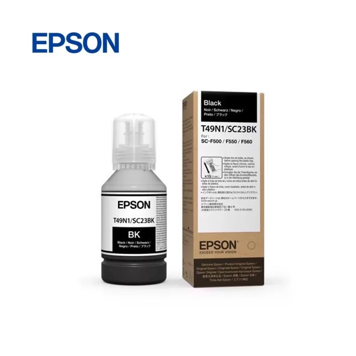 Epson Dye Sublimation T49N1 Black 140 ml
