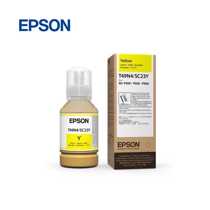 Epson Dye Sublimation T49N4 Yellow 140 ml