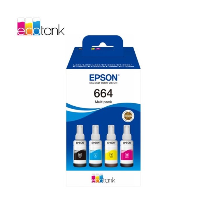 Pack Epson EcoTank T6646 Ink Series
