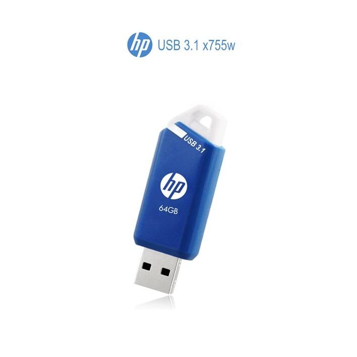 Pen Drive HP 64GB USB 3.1 x755w HPFD755W-64