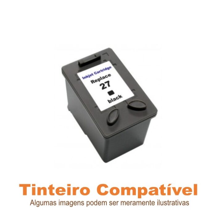 Tinteiro HP27 Black Compatível