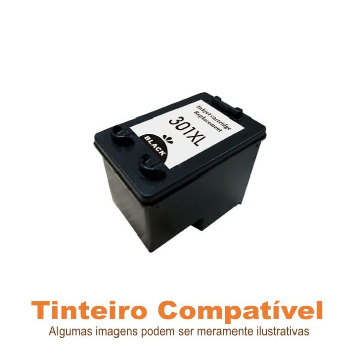 Tinteiro Compatível HP301XL Black